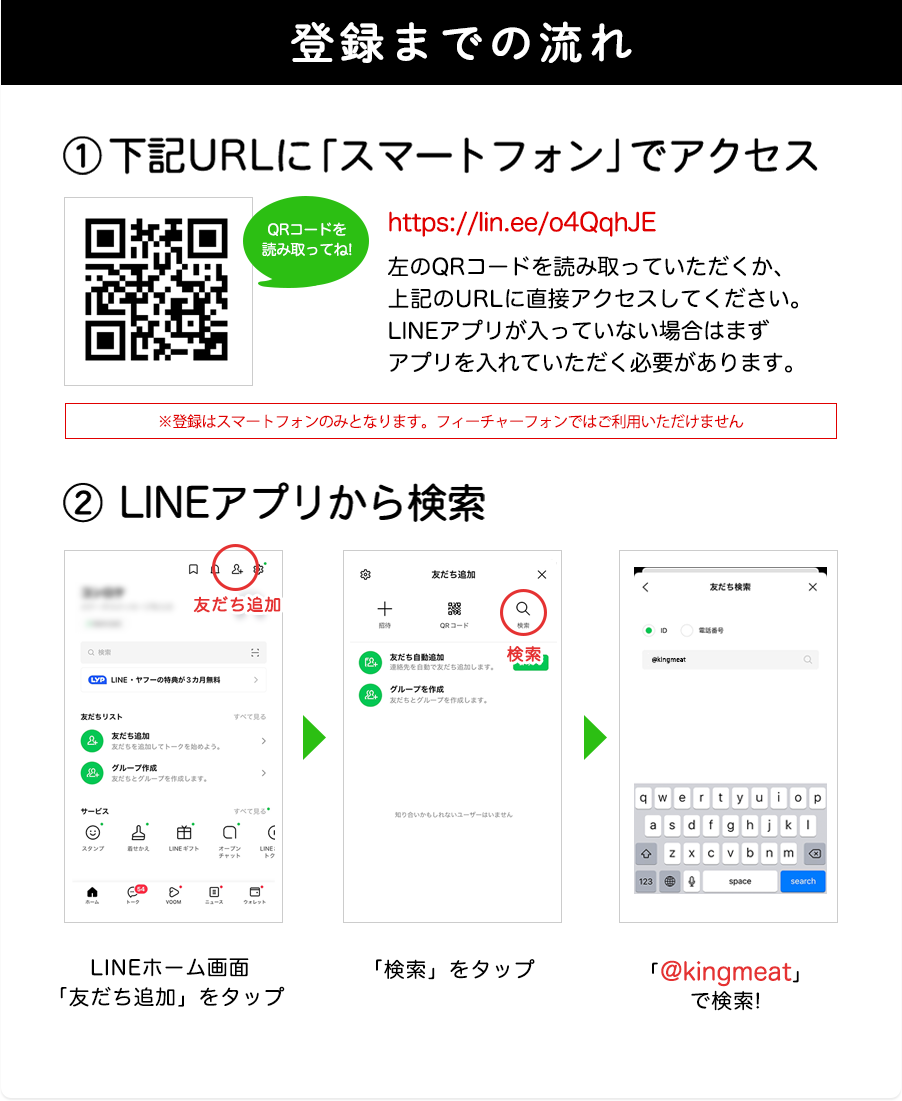 登録方法（PC）