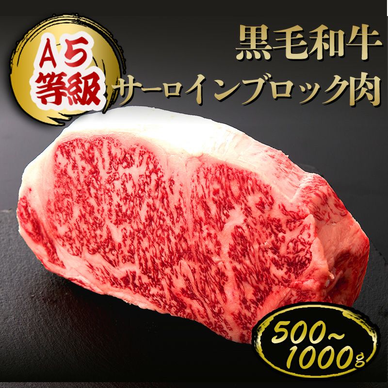 黒毛和牛 サーロインブロック肉
